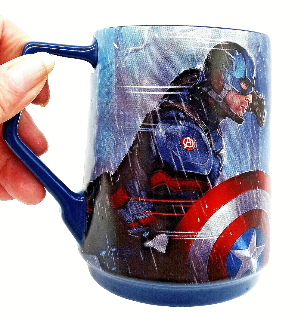 Marvel Civil War Captain America Iron Man Ceramic Coffee Cup Mug by Disney